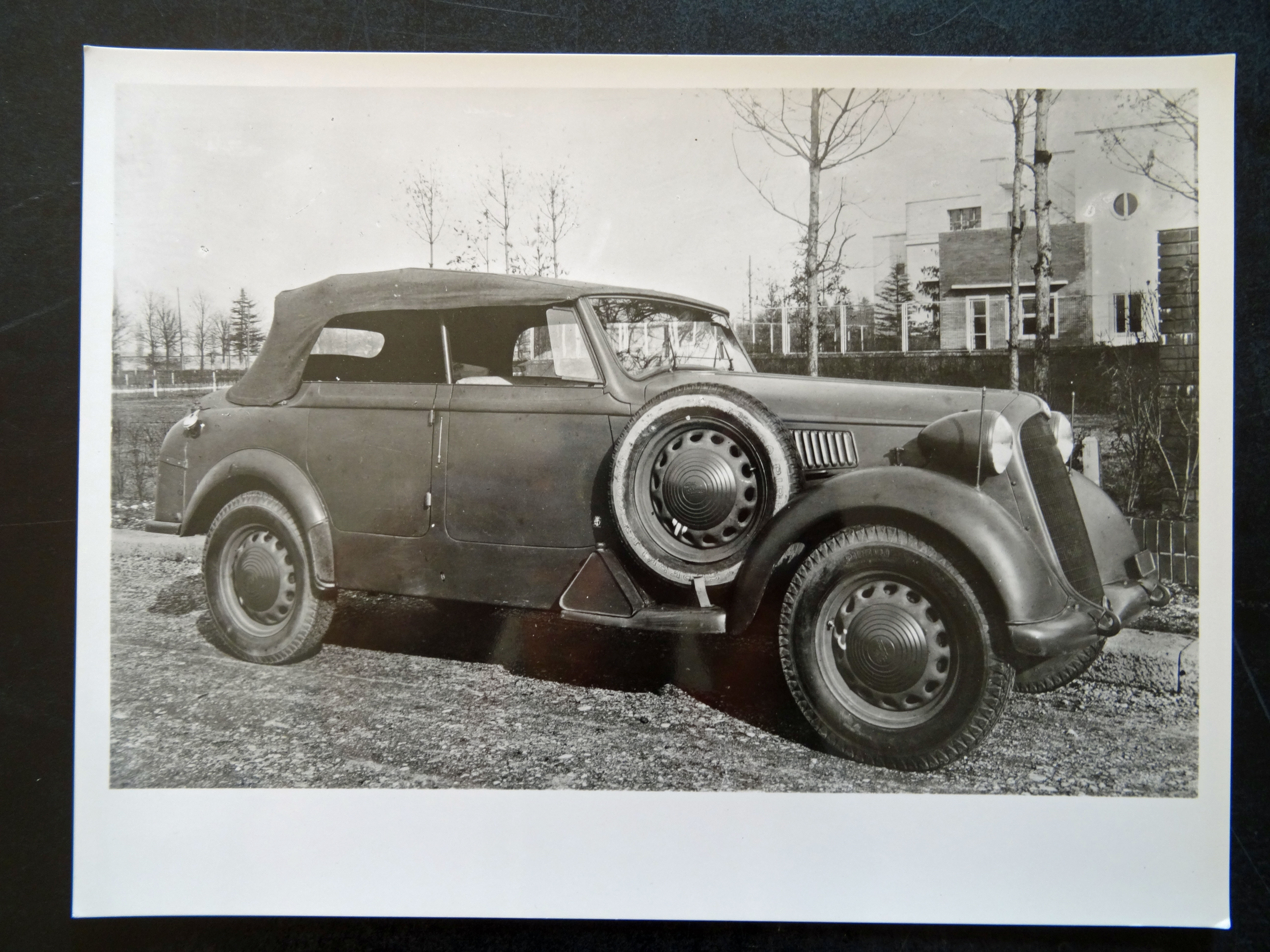 Alfa Romeo 6C, 2500 Coloniale, Promotiefoto