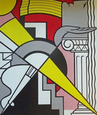 Lichtenstein in het Stedelijk, 1967